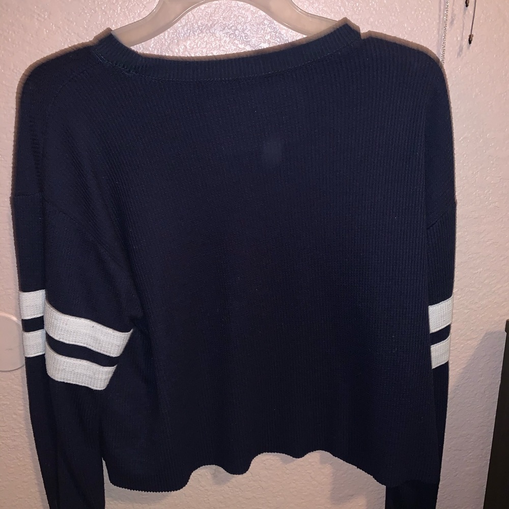 hollister waffle long sleeve